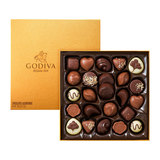 现货比利时高迪瓦歌帝梵Godiva巧克力金色礼盒24粒装代购新年礼物