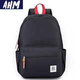 AHM日韩版新款潮流学生帆布双肩包背包户外旅行包单肩电脑包男包