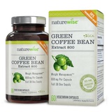 美国NatureWise  green coffee bean绿咖啡豆纯天然胶囊60粒减重