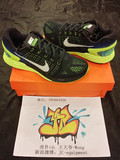 【JC】Nike LunarGlide7 登月7男子跑步鞋 黑绿色 747355-004