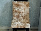 外贸加厚冬季保暖PV绒夹棉43*88连体坐椅办公椅垫（有系带）400