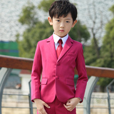 怀特王子儿童西装套装韩版童装宝宝西服男童小西装外套男花童礼服