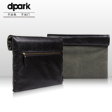d-park 苹果ipad mini4/3/2保护套 迷你休眠薄 平板内胆包真皮包