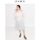 ZARA 女装 凸纹圆点衬衫 07700553251