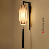 新中式古典壁灯led客厅卧室床头灯 创意铁艺复古墙壁楼梯灯过道灯
