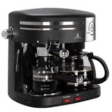 美式两用咖啡机家用商用全半自动高压蒸汽拉花煮茶器壶打奶泡机意