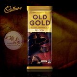 澳洲进口吉百利 cadbury OLD GOLD 70%纯黑巧克力排块大包装200g