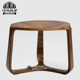 新中式实木矮凳子 中式小圆坐凳换鞋凳 客厅家具古典小板凳中式禅
