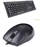 双飞燕鼠标PS/2有线办公、家用 鼠标键盘套装