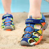 包头男童凉鞋斑点兔童鞋2016新款夏季男童包头沙滩鞋儿童凉鞋男童
