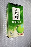 日本原装进口辻利 抹茶奶茶5支70克冷热皆宜美容健康