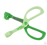 现货 美国Green sprouts婴儿童小绿芽宝宝辅食剪刀食物剪子研磨器