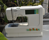 日本原装进口兄弟牌家用缝纫机电脑绣花P-5500薄型缝纫机