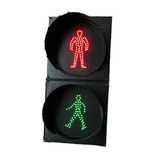 光合300mm红绿灯静态人行灯交通信号灯人行道静态人行交通信号灯