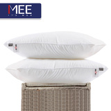 梦洁出品 MEE 枕芯 枕头 软枕 单双人枕芯一对装 新纤枕