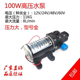 3210大功率高压水泵 电动隔膜泵 直流自吸 100w 12V24V48V60V