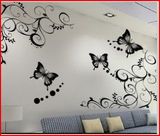 装饰画 客厅 卧室壁画 壁饰 彩绘墙 手绘模板 模具 现代墙画墙贴