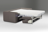 外销原单真皮沙发床 折叠沙发床头层牛皮 皮艺沙发123位 现代简约