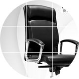 虹桥 电脑椅家用 转椅人体工学皮艺 保护颈椎 高背职员椅 办公椅