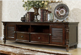 harborH风格外贸出口原单美式欧式实木家具美式电视柜2米客厅地柜