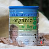 澳洲代购 贝拉米Bellamy's有机奶粉3段三段 1-3岁 婴儿奶粉 正品