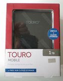 日立(HGST)2.5寸 Touro Mobile移动硬盘5400转 USB3.0黑色/1TB
