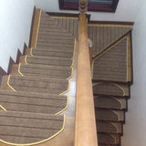 实木楼梯踏步垫/欧式楼梯垫定制/自粘楼梯地毯/家用免胶防滑垫