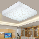 现代简约长方形客厅大灯家用LED吸顶灯主卧室餐厅房间正方形灯具