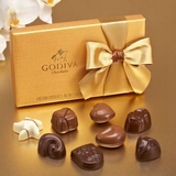 美国歌帝梵godiva高迪瓦 金装8粒巧克力礼盒96g送朋友生日礼物