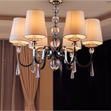 简约现代水晶客厅吊灯餐厅灯卧室简欧式创意个性北欧美式灯具灯饰