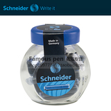 正品|德国Schneider施耐德墨胆 墨囊 30支瓶装墨水芯 补充液 墨囊