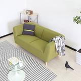 日式简约现代小户型创意个性双人布艺沙发围椅客厅房间卧室沙发椅