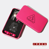 小苹果名妆 韩国正品3ce化妆刷组合7件化妆套刷/装铁盒粉色 现货