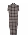 德国代购2016 Rick Owens/瑞克·欧文斯 女士格纹羊毛中长连衣裙