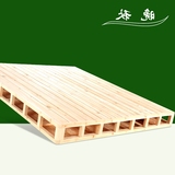 床架子双人床垫1.5排骨架1.8榻榻米硬床板1.2晚秋实木木板席梦思
