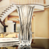加厚特大透明玻璃花瓶落地大号富贵竹插花器客厅装饰摆件