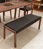 日式餐桌凳 白橡木餐桌凳  日式时尚实木长凳 殴韩式餐厅矮凳长凳