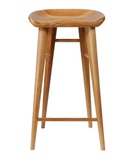 实木酒吧椅吧台登北欧仿古做旧纯实木吧台椅子家用吧凳单人高脚凳