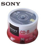 包邮正品 索尼SONY CD-R空白刻录光盘 CD刻录光碟 50片装 CD光盘