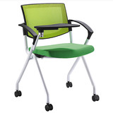 折叠培训椅带写字板电脑椅固定脚会议椅洽谈办公椅职员椅会议室椅