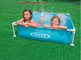 原装正品INTEX迷你方形管架戏水池 家庭浴盆 游泳池 沙池海洋球池