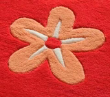dk简约欧式美式抽象条纹日韩客厅茶几卧室手工腈纶混纺地毯定制