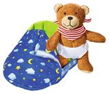 出德国大牌 1岁以上幼儿过家家套装玩具小熊公仔+小床-哄宝宝睡觉