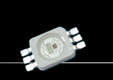 6脚方形RGB 白光 9280支架光源LED灯珠 台湾芯片 1W 3W 9W