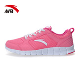 安踏跑步鞋女鞋运动鞋2015春季新款ANTA透气跑鞋女轻便舒适休闲鞋