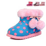 鞋子冬季女宝宝鞋防滑软底学步软底0-1岁幼儿鞋婴儿棉鞋雪地靴