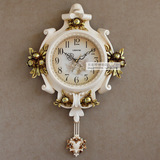 特价个性欧式钟表时尚创意摆钟挂钟客厅静音壁钟卧室现代简约挂表