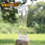 水培玻璃瓶 六角透明玻璃花瓶 转运竹富贵竹插花花瓶水培花瓶简约