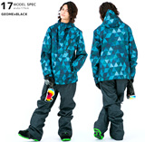 出口日本北海道外贸原单三标全滑雪服正品防水透气滑雪服上衣