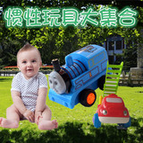 3岁2岁声光小汽车 惯性车托马斯挖掘车工程车 婴儿儿童学爬玩具